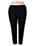 Hue Solid Black Casual Pants Size 3X - photo 1