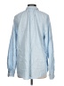 Laura Ashley Color Block Blue Long Sleeve Button-Down Shirt Size L - photo 2