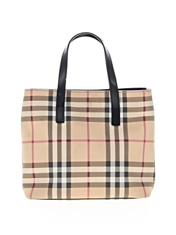 Burberry Nova Check Coated Canvas Mini Tote (view 1)