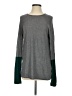 T by Alexander Wang Color Block Gray Pullover Sweater Size S - photo 1