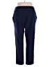 Purejill Solid Blue Casual Pants Size XL - photo 2
