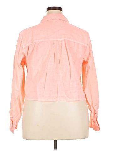 Universal Thread Long Sleeve Button-Down Shirt (view 2)