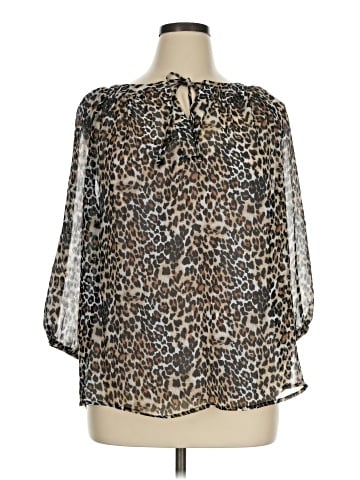 I.N. Studio 3/4 Sleeve Blouse (view 1)