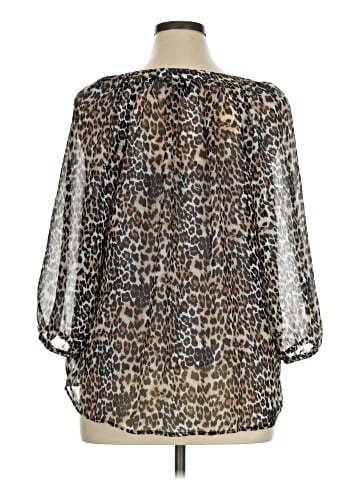 I.N. Studio 3/4 Sleeve Blouse (view 2)