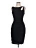 Cache Solid Black Cocktail Dress Size 12 - photo 1