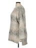 Bobeau Animal Print Silver Pullover Sweater Size 1X - photo 5