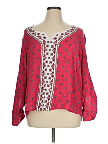 Style&Co Long Sleeve Blouse (view 1)