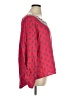 Style&Co Red Long Sleeve Blouse Size XL - photo 4