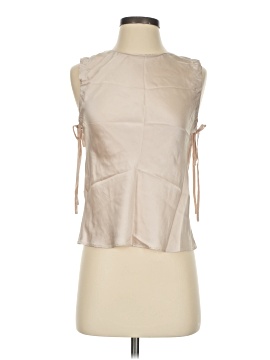 Amanda Uprichard Sleeveless Silk Top