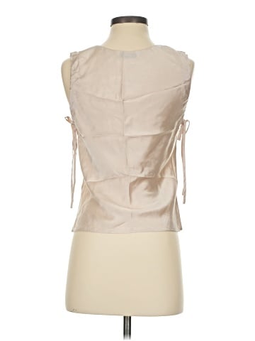 Amanda Uprichard Sleeveless Silk Top (view 2)