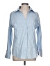 Assorted Brands Stripes Blue Long Sleeve Blouse Size L - photo 1
