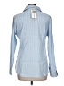 Assorted Brands Stripes Blue Long Sleeve Blouse Size L - photo 2