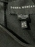 Donna Morgan Solid Black Casual Dress Size 8 - photo 4