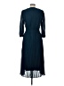 Taylor 100% Polyester Blue Cocktail Dress Size 10 - photo 2