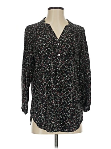 Amour Vert 3/4 Sleeve Silk Top (view 1)