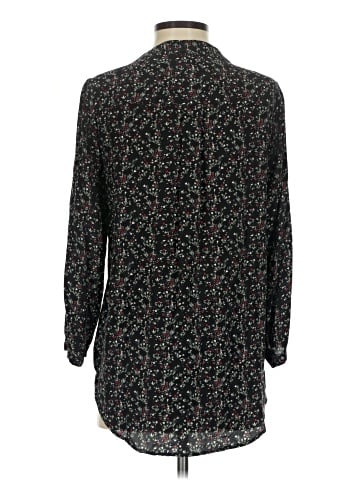 Amour Vert 3/4 Sleeve Silk Top (view 2)