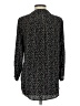 Amour Vert 100% Silk Floral Black 3/4 Sleeve Silk Top Size S - photo 2