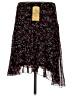 Le Chateau Floral Black Casual Skirt Size M - photo 2