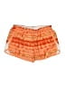 Under Armour Orange Athletic Shorts Size L (youth) - photo 1