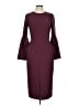 iris 100% Polyester Burgundy Cocktail Dress Size 10 - photo 1