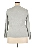 Tommy Hilfiger 100% Pima Cotton Polka Dots Gray Pullover Sweater Size XXL - photo 2