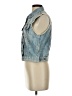 Big Star 100% Cotton Blue Denim Vest Size XS - photo 5