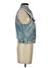 Big Star 100% Cotton Blue Denim Vest Size XS - photo 4