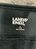 Lands' End Solid Black Dress Pants Size L - photo 7