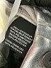 7 For All Mankind 100% Polyurethane Metallic Silver Track Pants Size M - photo 8