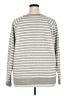 Old Navy Stripes Gray Pullover Sweater Size XXL - photo 2