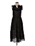 Ulla Johnson Polka Dots Black Cocktail Dress Size 8 - photo 1