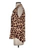 Equipment 100% Silk Animal Print Brown Sleeveless Silk Top Size S - photo 5