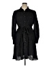 DKNY 100% Polyester Black Casual Dress Size 16 - photo 1