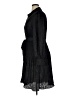 DKNY 100% Polyester Black Casual Dress Size 16 - photo 5