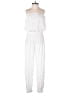 Indah Solid White Jumpsuit Size XS - photo 1