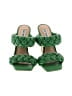 Steve Madden Tropical Green Sandals Size 8 1/2 - photo 2