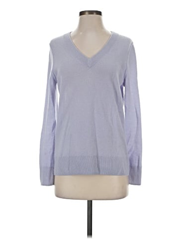 Aqua Cashmere Pullover Sweater (view 1)
