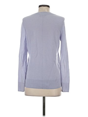 Aqua Cashmere Pullover Sweater (view 2)