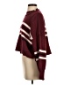 By Together Stripes Burgundy Pullover Sweater Size S - photo 5