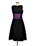 Coldwater Creek 100% Polyester Black Cocktail Dress Size 6 - photo 2