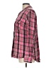 Northcrest 100% Cotton Plaid Pink Long Sleeve Button-Down Shirt Size L - photo 5