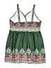 BLOOMCHIC Paisley Green Swimsuit Cover Up Size 14 - 16 - photo 2