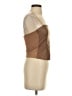 Heartloom 100% Polyurethane Brown Sleeveless Top Size S - photo 4