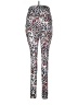 Zelos Animal Print Red Leggings Size L - photo 2