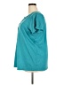 Heritage 100% Cotton Teal Short Sleeve Top Size 2X - photo 5