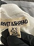 Rivet & Thread Ivory Short Sleeve Henley Size XS - photo 7