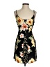 Forever 21 Floral Black Casual Dress Size S (estimated) - photo 1