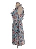 Willow & Clay Floral Blue Cocktail Dress Size S - photo 5