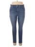 d.jeans Solid Blue Jeans Size 18 - photo 1