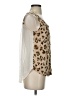 E&M Collection 100% Polyester Tan Sleeveless Blouse Size S - photo 4